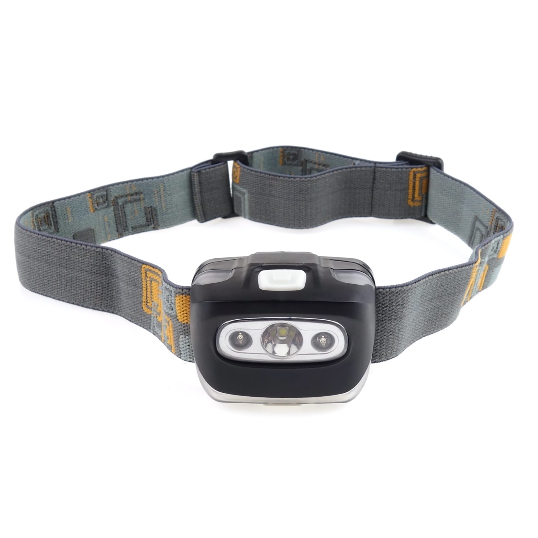 Φακός Κεφαλής Εργασίας 3w Xpg Led 180 Flux Επαναφορτιζόμενος 1200ma Amio 1 02200AM