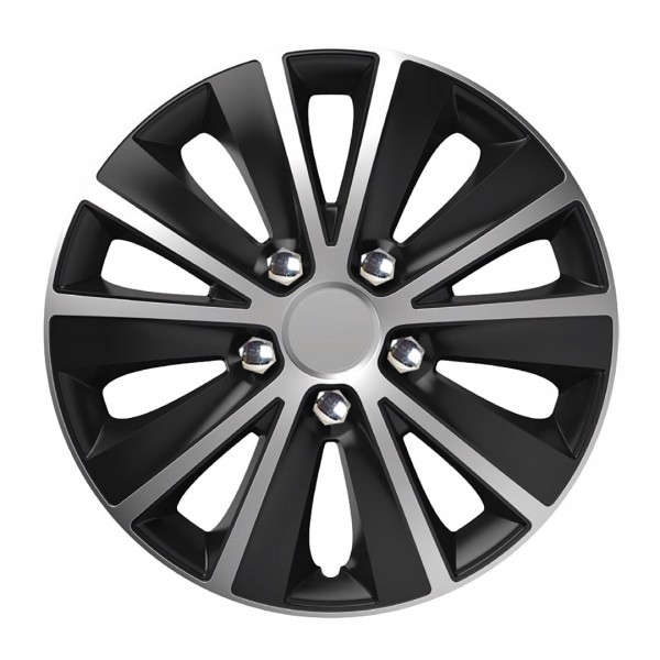 Amio Τάσια 14 Inch Rapide Nc Silver Black Σετ 4τχμ 1 0341 1