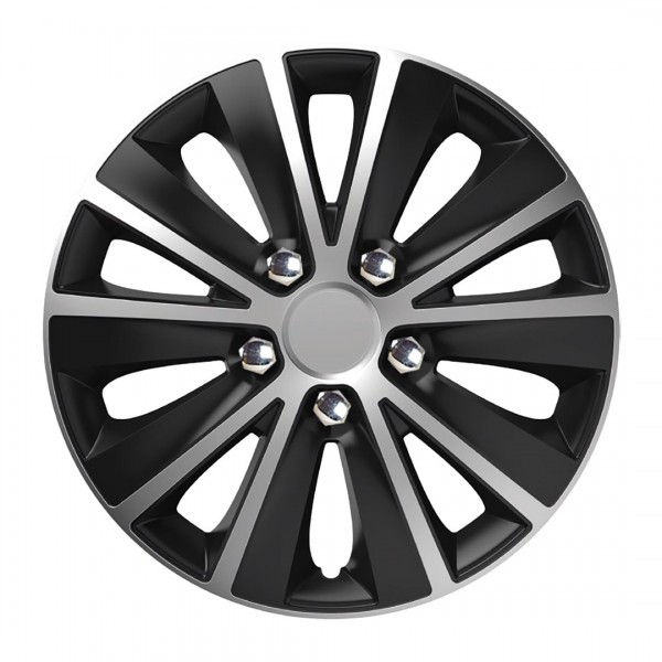 Amio Τάσια 16 Inch Rapide Nc Silver Black Σετ 4τχμ 1 10060AM 600x600 1