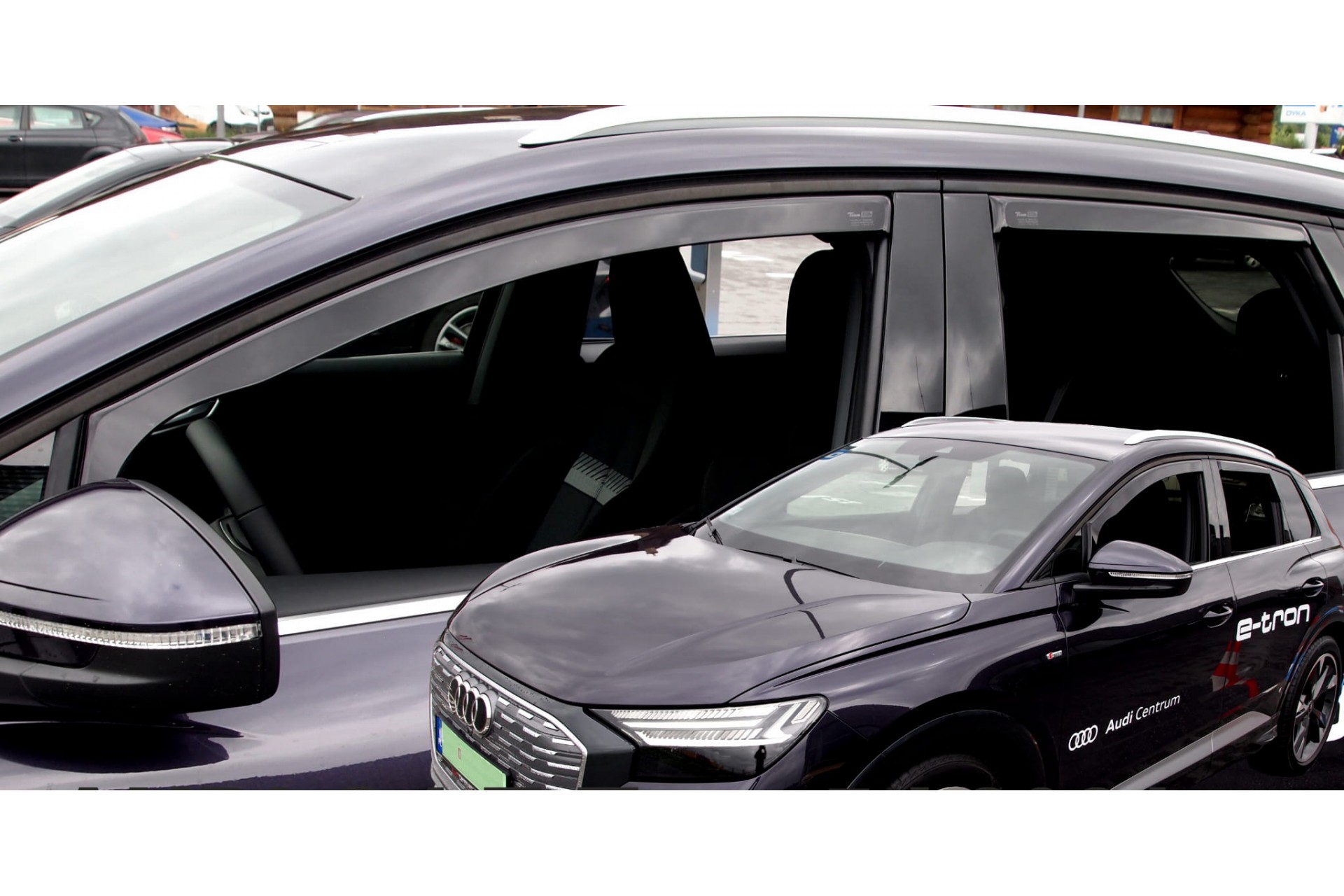 Audi Q4 E-tron 5d 2021+ - Φιμέ Ανεμοθραύστες Heko Σετ 4τμχ για Μπρος-Πίσω Παράθυρα 1 10278