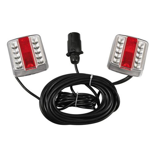 Φανάρια Τρέιλερ Πίσω με 14led Μαγνητικά με Καλώδιο 7pin 12v Lampa 1 14693