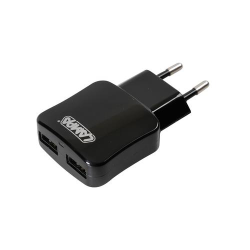Lampa Φορτιστής Πρίζας 220v σε 2 Usb 5v/1a 1 14722