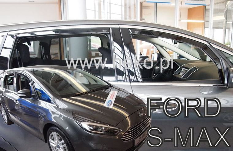 Ανεμοθραύστες Ford S-Max II 2014-2023 Φιμέ Heko Σετ 4τμχ 15318 1 15318
