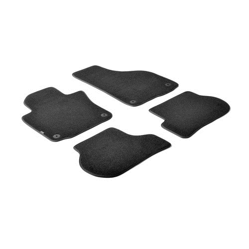 Πατάκια Μοκέτας Golf 5 / 6 - Skoda Octavia - Vw Scirocco Σετ 4τμχ Μαύρα της Lampa L2316.3 1 17125