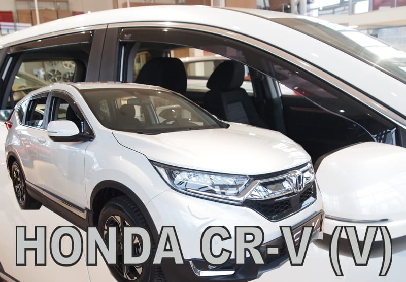 Honda Cr-v 5d 2018+ Φιμέ Ανεμοθραύστες Heko Σετ 4τμχ για Μπρος-Πίσω Παράθυρα 1 17184