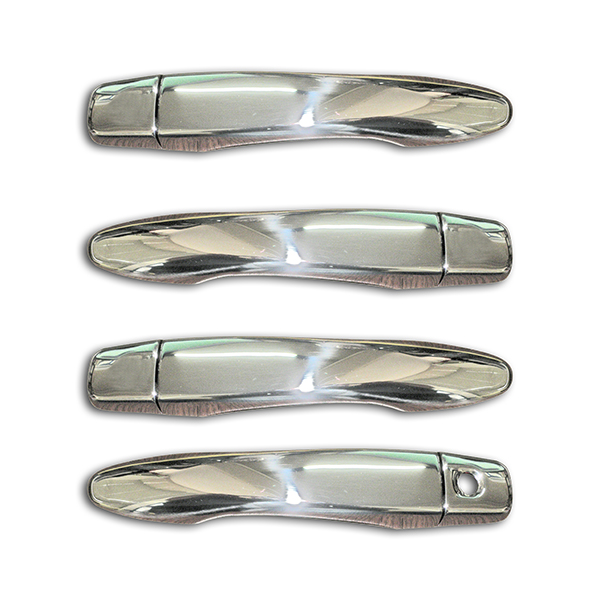 Χερούλια Πόρτας Nissan Qashqai 2010-2013 Χρώμιο Μεταλλικά 4Πόρτες 4τμχ S-dizayn 1 17360