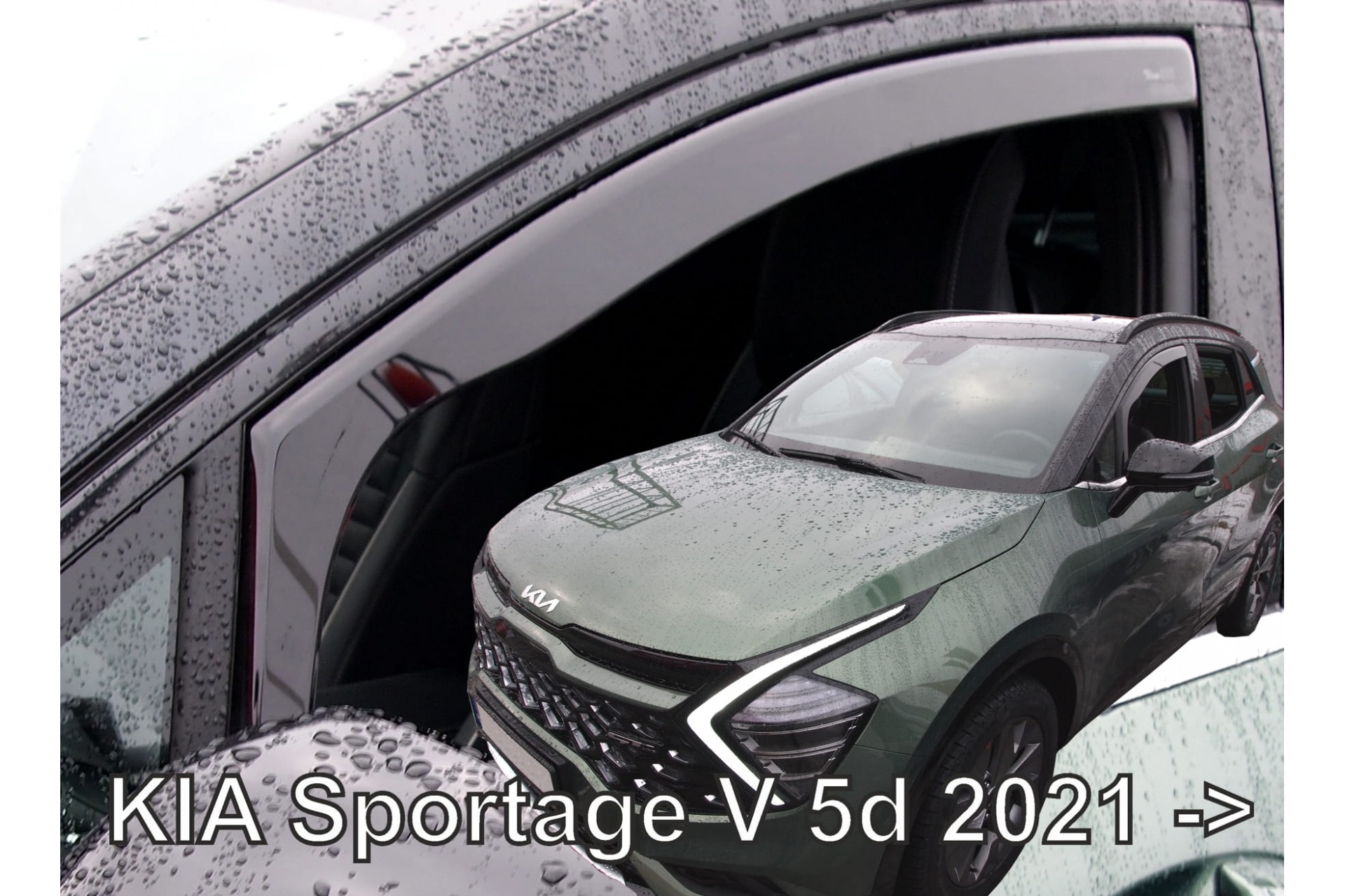 Kia Sportage 5d 2021+ Φιμέ Ανεμοθραύστες Heko Σετ 2τμχ (tp) 1 20193