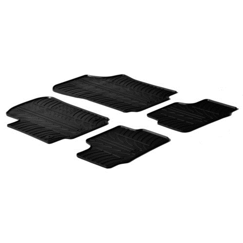 Seat Mii 3/5p 05/2012+ Skoda Citigo 3/5p 05/2012+ Volkswagen Up 3p 01/2012+ Volkswagen Up 5p 01/2012+ Λαστιχένια Πατάκια Σετ 4τμχ Lampa (tp) 1 20880
