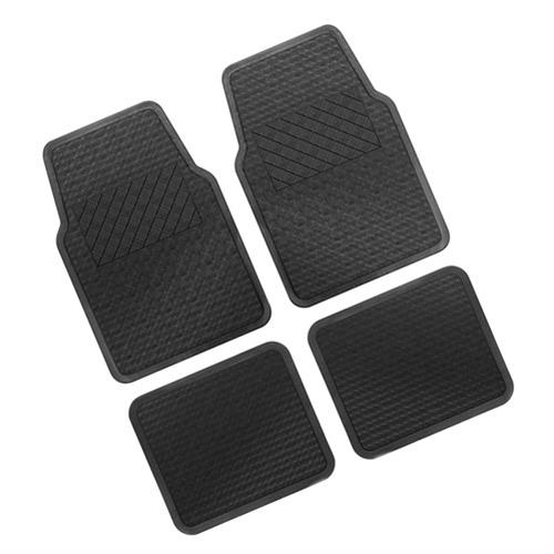 Λαστιχένια Πατάκια Lampa Protector Μαύρα Διαστάσεις 44x63cm και 44x31cm Σετ 4τχμ 1 25142 S 01