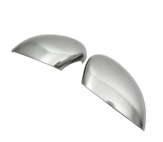 Omtec Ford Fiesta 5d 2009+ Ford B-max Mpv 2012+ Καπάκια Καθρεπτών Χρωμίου Σατινέ 2τχμ Πλαστικά 1 2614111S 1