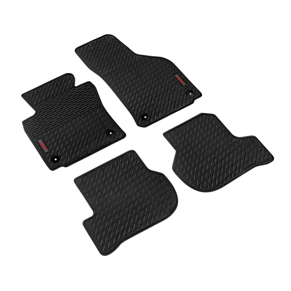 Λαστιχένια Πατάκια Vw Golf 5+6 3d/5d 2003-2014 / Jetta 09/2005-01/2011 / Scirocco 2008+ με Κουμπώματα 4τμχ Lampa (tp) L2630.8 1 26308 S 01