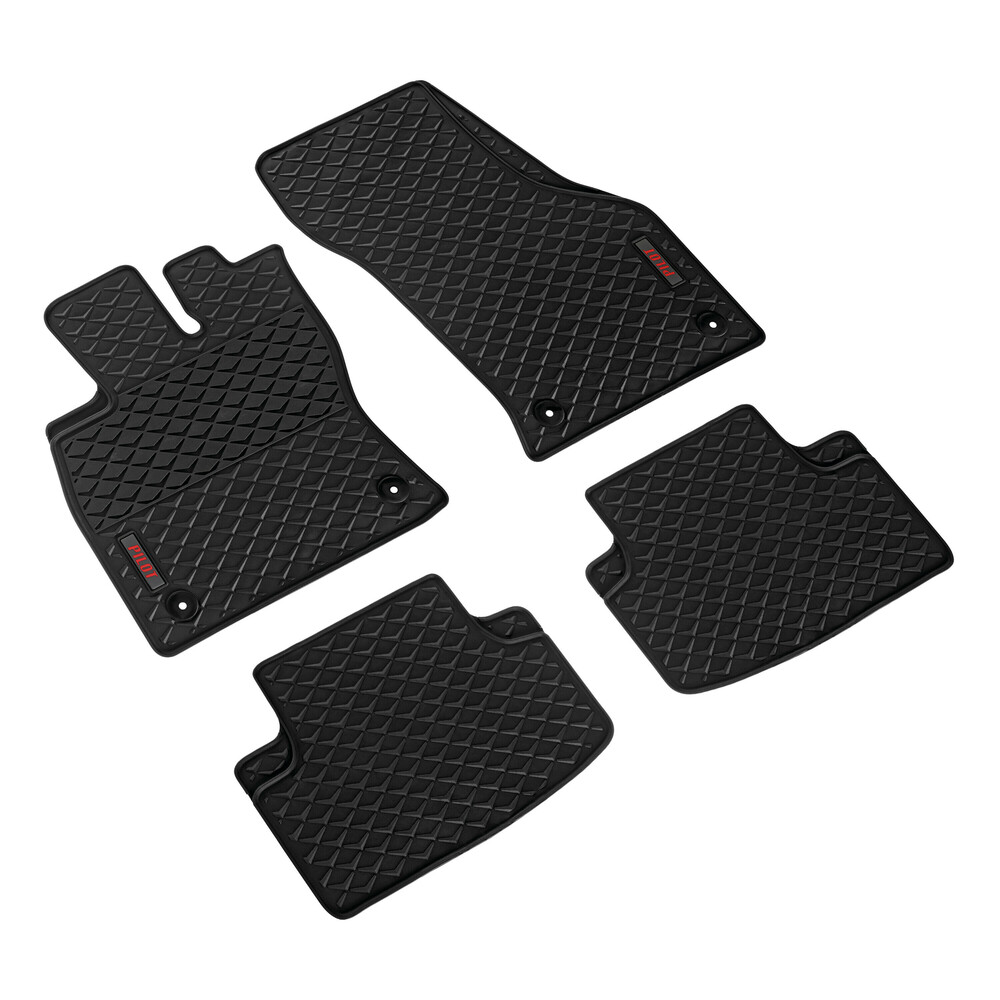 Λαστιχένια Πατάκια Audi A3 5d 2012-2020 / Vw Golf 7 Sportsvan με Κουμπώματα 4τμχ Lampa L2631.8 1 26318 S 01