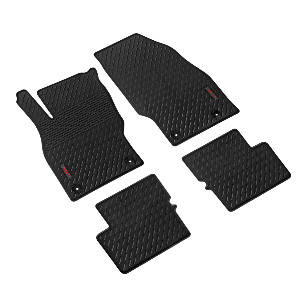 Λαστιχένια Πατάκια Opel Corsa E 3d/5d 12/2014+ Μαύρα 4τμχ της Lampa με Κουμπώματα L2632.9 (tp) 1 26329 S 01