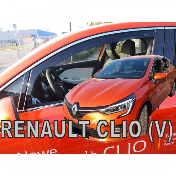 Ανεμοθραύστες Renault Clio 5D 2019+ Φιμέ της Heko Σετ 2τμχ 27014 1 27014 1