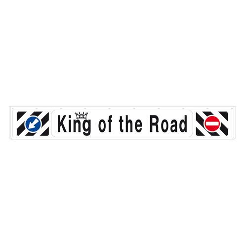 Lampa Λασπωτήρας Φορτηγού 3d King Of The Road Λευκός 240x35cm με Ένδειξη Προσπέρασης 1τμχ 1 28899