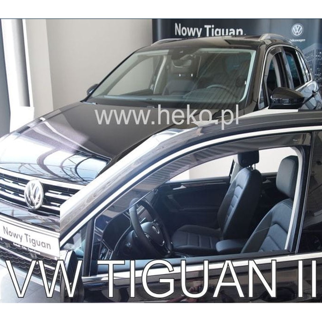 Ανεμοθραύστες VW Tiguan II 5D 2016-2024 / Tiguan Allspace II 5D 2017+ Φιμέ Heko Σετ 2τμχ 31006 1 31006 1