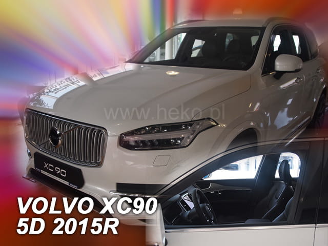 Volvo Xc90 5d 2015+ Φιμέ Ανεμοθραύστες Heko Σετ 2τμχ 1 31239