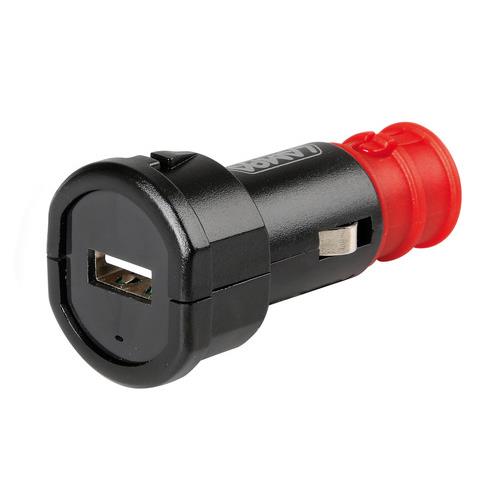Lampa Αντάπτορας Αναπτήρα Uni-tech 12/32v με 1 Usb 2400ma Fast Charger 1 38879 S 01