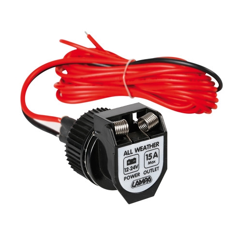 Lampa Px-2, All-weather Πρίζα Αναπτήρα με Καπάκι 12/24v 1 38969 S 01