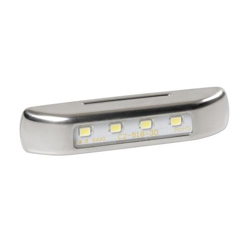 Lampa Φως Όγκου Φορτηγού 4led Πράσινο 12/24v 70x16x11mm Αδιάβροχο 1τχμ 1 41493 S 01