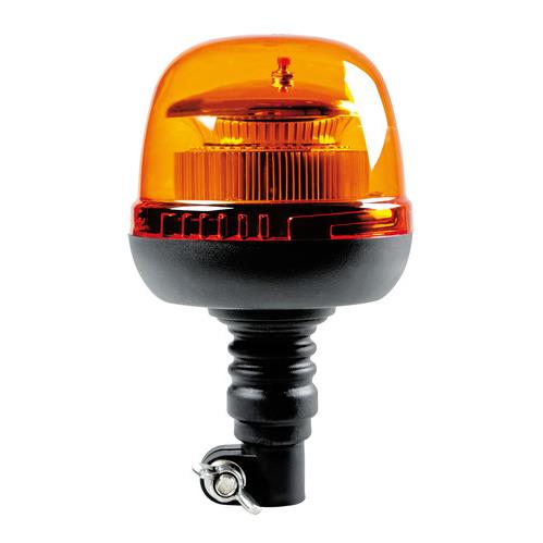 Lampa Φάρος 3 Χρήσεων Rl-9 12v/24v 45led Βιδωτός Ελαστικός Πορτοκαλί 221x130mm 1 72993 S 01
