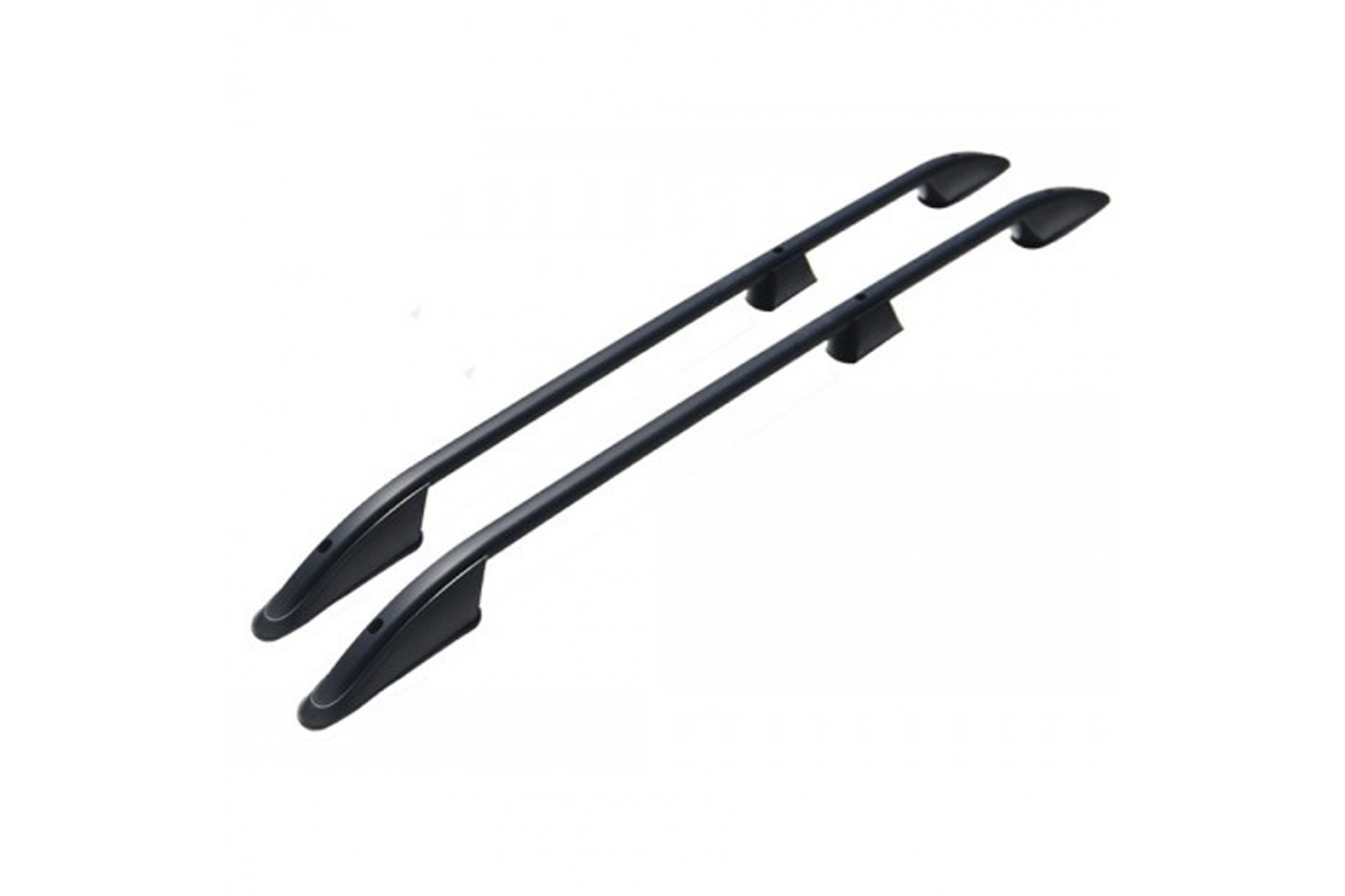 Omtec Vw T5 Transporter 2003-2015 (l2) ΠΑΡΑΛΛΗΛΕΣ Μπάρες Οροφής Αλουμινίου 2ΤΕΜ Μαύρες 1 7522930LBOM 1