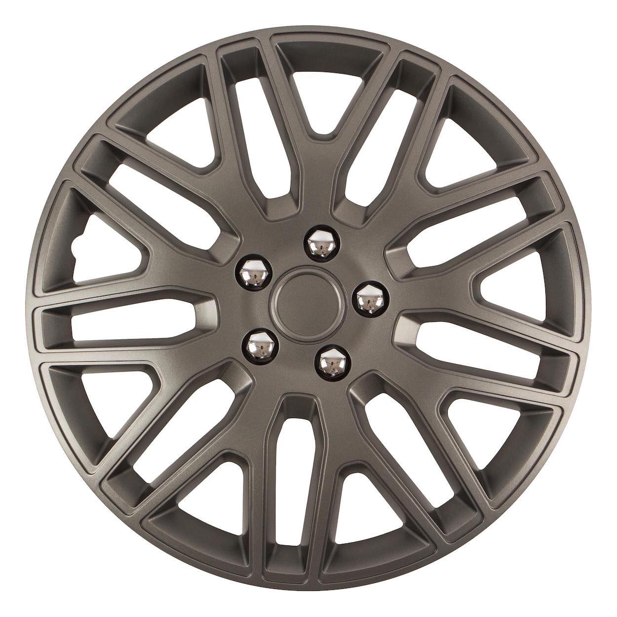 Τάσια 15 Inch Dakar Nc Ανθρακί - Σετ 4τμχ Amio 1 8286 1