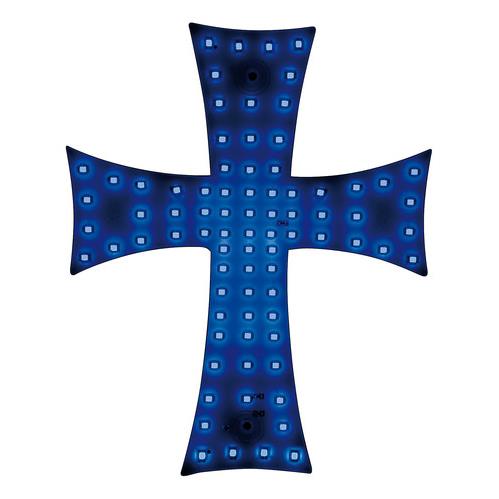 Σταυρός 24v με 81 Led Μπλε με Φις Αναπτήρα και Καλώδιο 200cm 200x250mm Lampa 1 96972 S 02