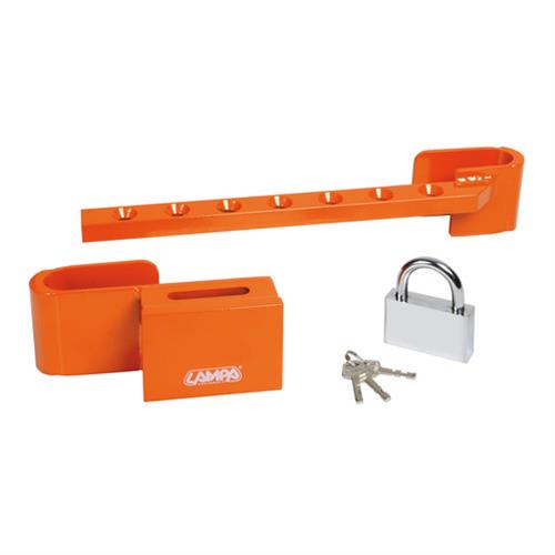 Κλειδαριά για Container σε Φορτηγό 24-50cm με Κλειδί Zanna Jumbo Lampa 1 98568 S 02