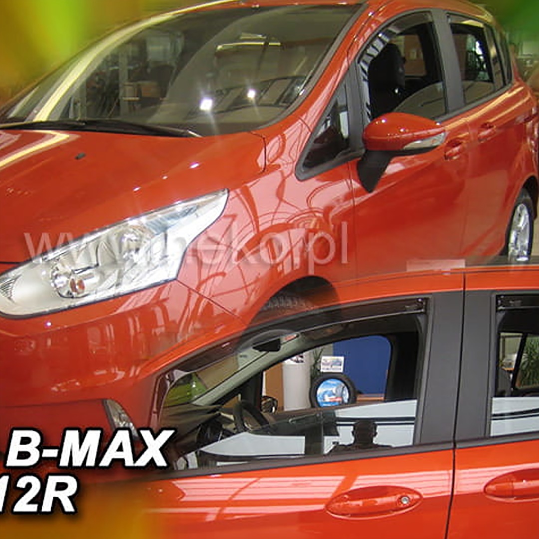 Ford B-max 5d 2012+ Φιμέ Ανεμοθραύστες Heko Σετ 2τμχ 1 A234
