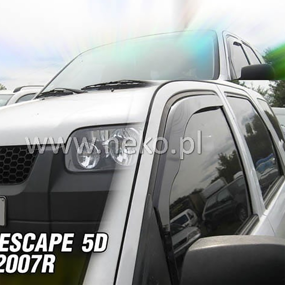 Ford Escape / Maverick Xlt / Mazda Tribute 5d 2000-2007 Φιμέ Ανεμοθραύστες Heko Σετ 2τμχ (tp) 1 A268