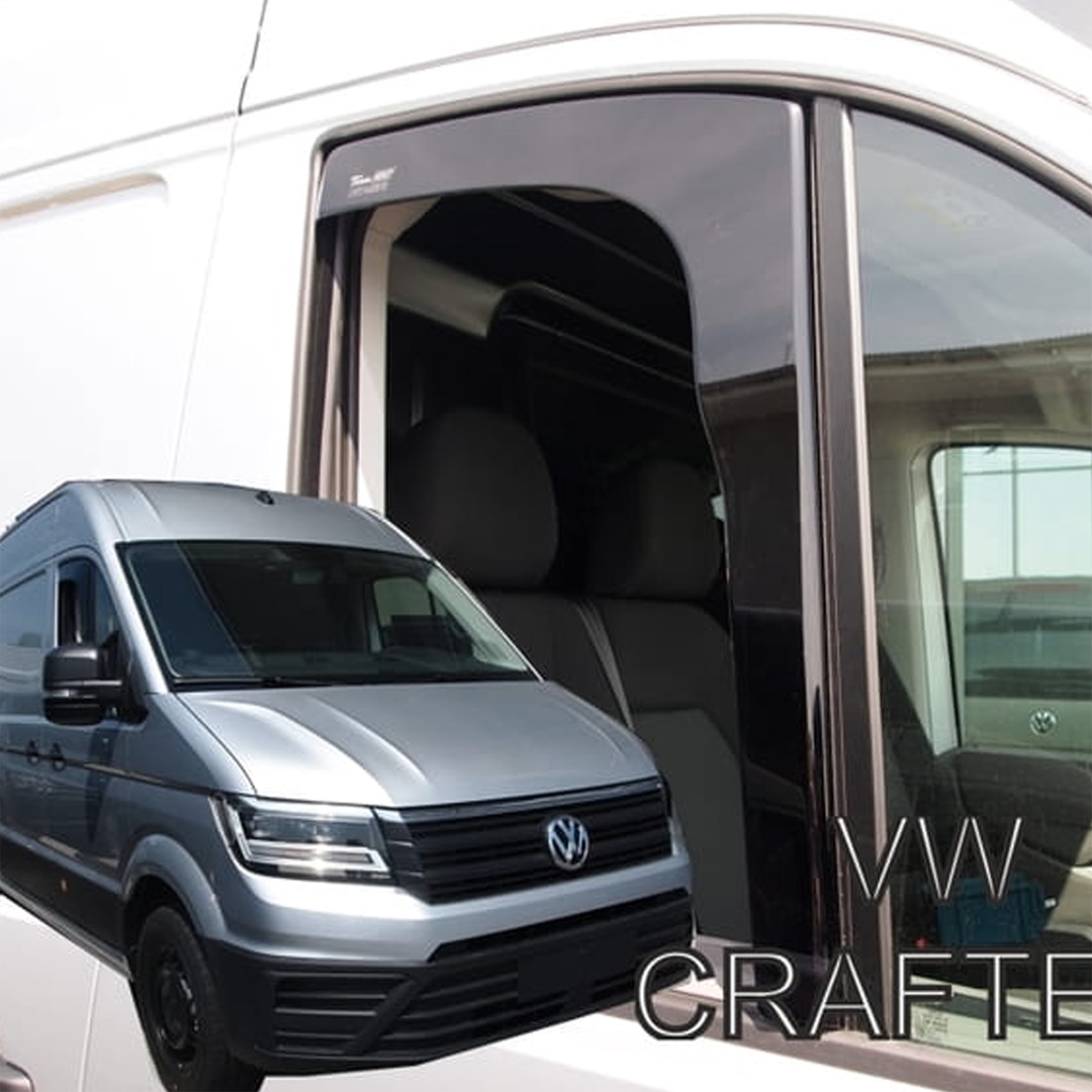 Vw Crafter 2017+ Φιμέ Ανεμοθραύστες Heko Σετ 2τμχ 1 ANEM31008 1