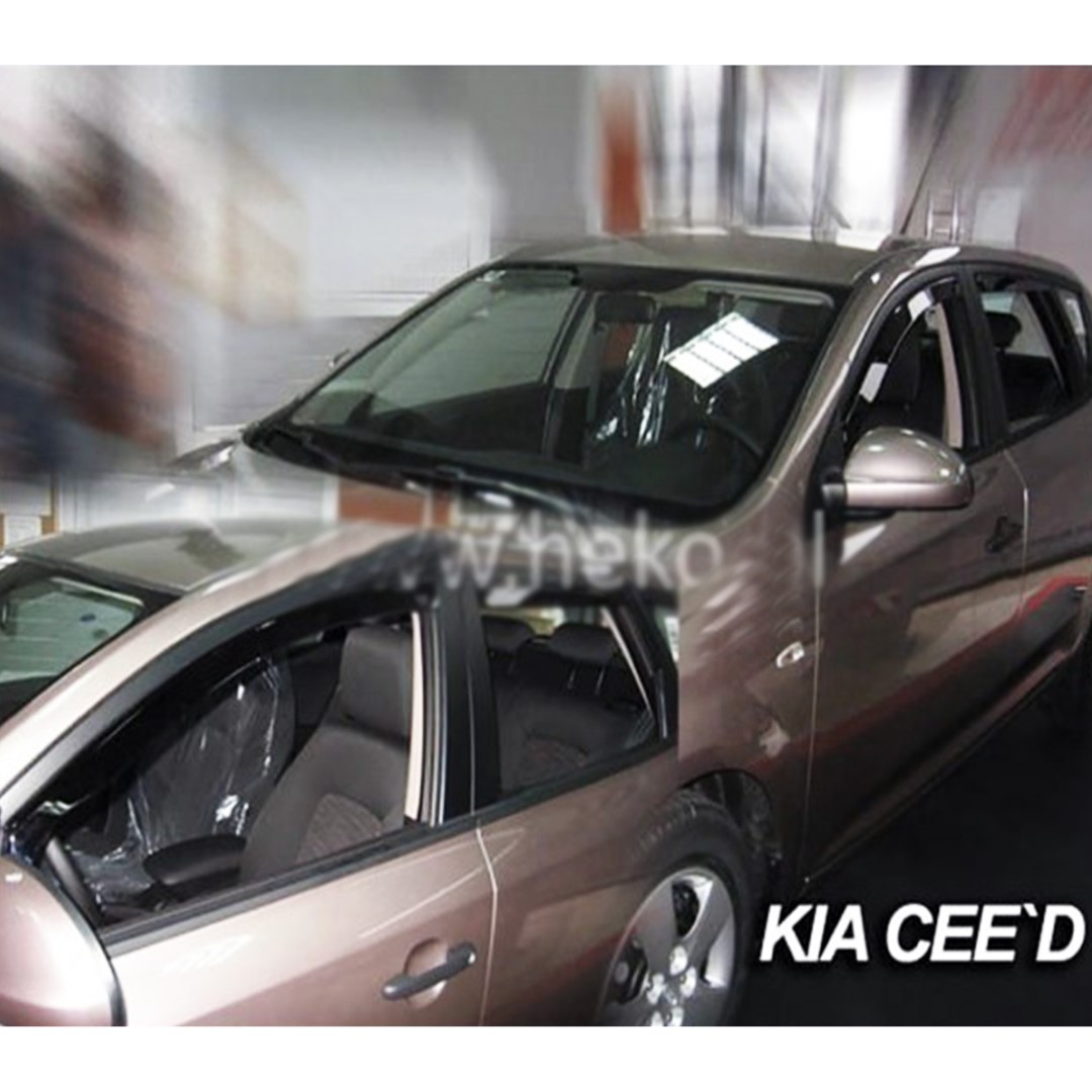 Kia Ceed 5d 2007-2012 Φιμέ Ανεμοθραύστες Heko Σετ 2τμχ 1 ANEM 20135 1