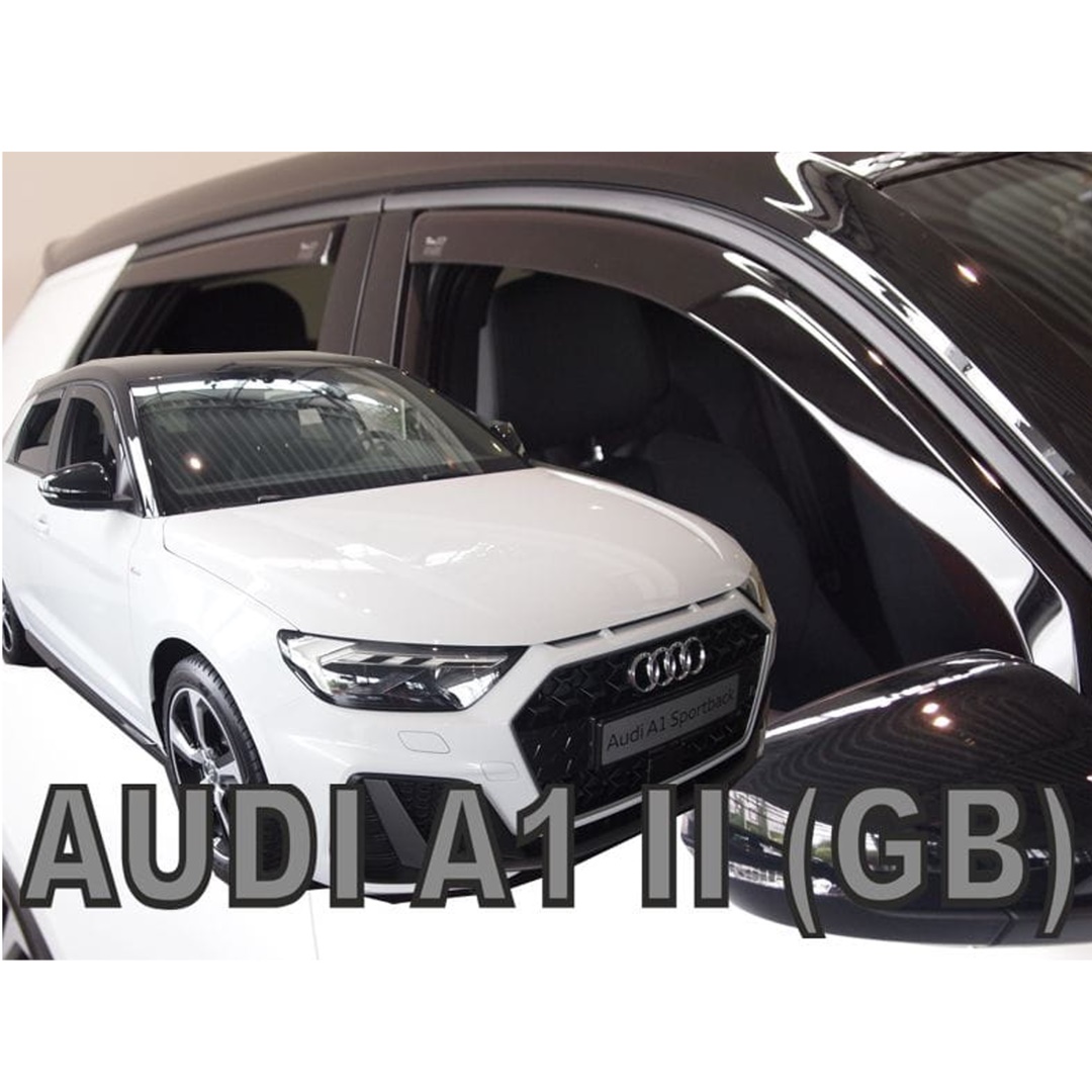 Audi A1 5d 2018+ Φιμέ Ανεμοθραύστες Heko Σετ 4τμχ για Μπρος-Πίσω Παράθυρα (tp) 1 ASET10268 1
