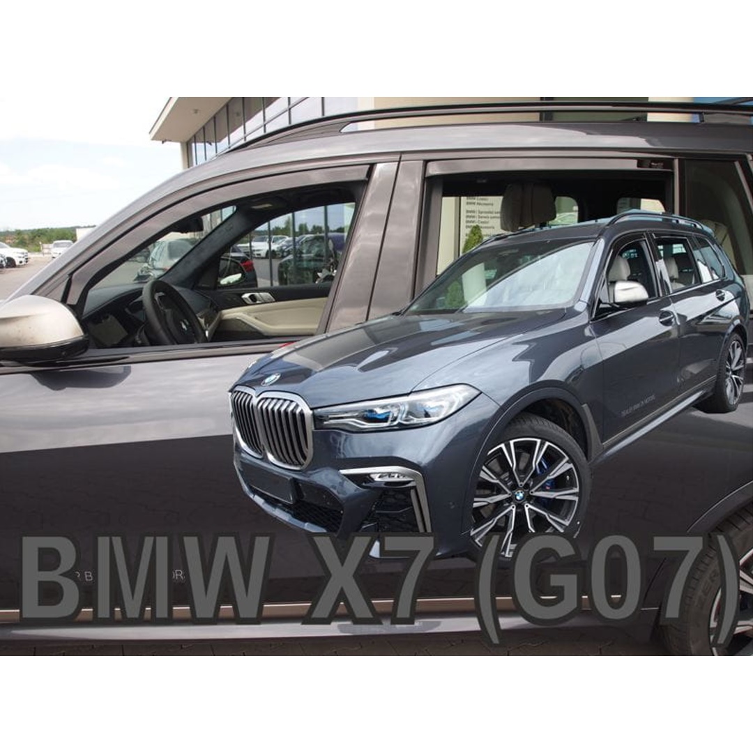 Bmw X7 G07 5d 2018+ Φιμέ Ανεμοθραύστες Heko Σετ 4τμχ για Μπρος-Πίσω Παράθυρα 1 ASET11181 1