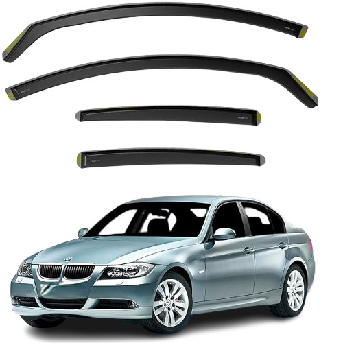 Bmw Σειρά 3 E90 / E91 4d 2005-2012 Φιμέ Ανεμοθραύστες Heko Σετ 2τμχ (tp) 1 BMW Σειρά 3 E90 ανεμοθραύστες Heko 4 tem 1