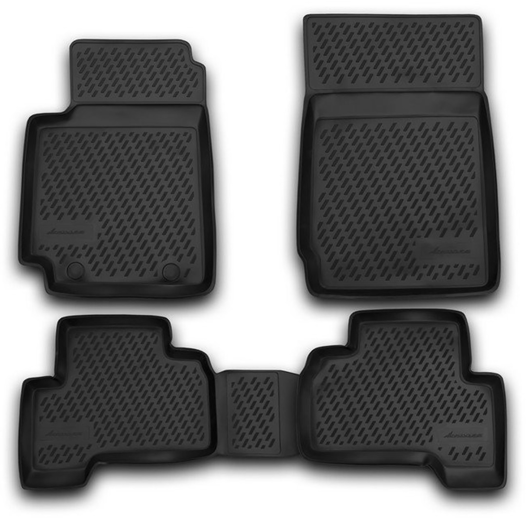 Suzuki Grand Vitara 5d 2005-2015 Λαστιχένια Πατάκια Σετ 4τμχ Μαύρα Novline (tp) 1 CARSZK00005