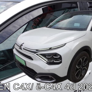 Citroen C4-C4E 5D 2020+ Φιμέ Ανεμοθραύστες Heko Σετ 4τμχ για Μπρος-Πίσω Παράθυρα