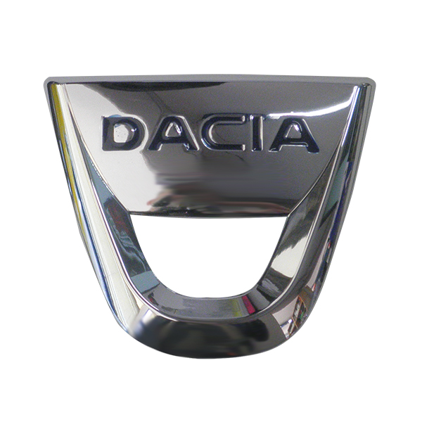 Σήμα Πορτ Μπαγκάζ Κουμπωτό Dacia Σήμα Πορτ Μπαγκάζ Χρωμίου 11,5x10cm Americat 1 DACIA2