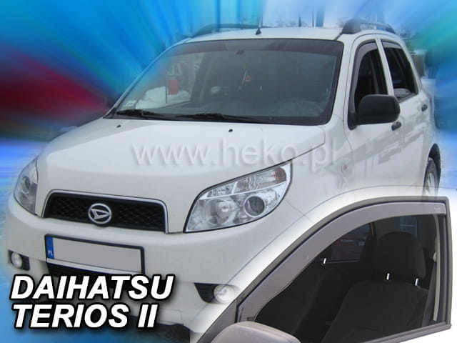 Daihatsu Terios Ii 5d 2006-2013 Φιμέ Ανεμοθραύστες Heko Σετ 4τμχ για Μπρος-Πίσω Παράθυρα (tp) 1 Daihatsu Terios Ii 5d 2006-2013 Φιμέ Ανεμοθραύστες Heko Σετ 4τμχ για Μπρος-Πίσω Παράθυρα