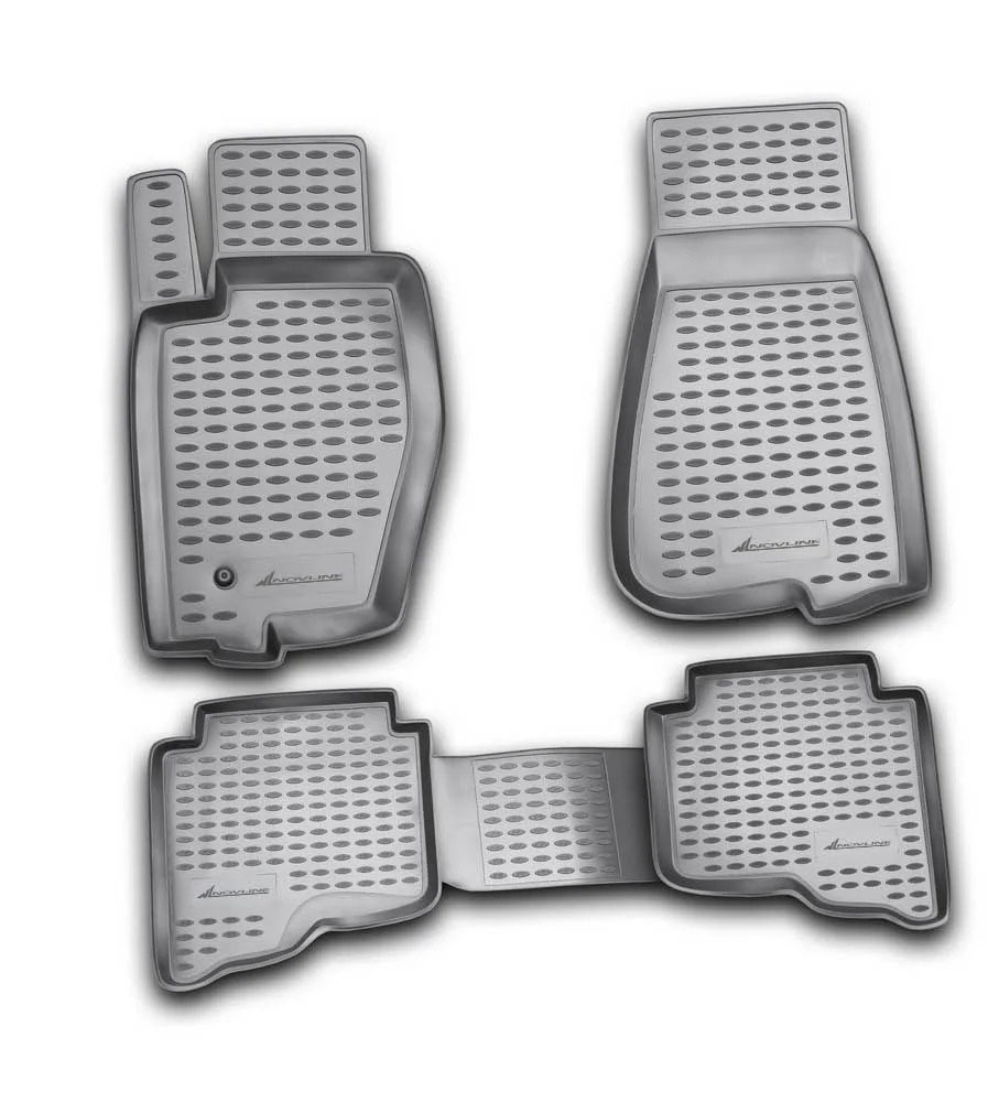 Jeep Grand Cherokee 06/2005-12/2010 Λαστιχένια Πατάκια Σετ 4τχμ Μαύρα Novline 1 EXP.NLC .24.01.210.wm.b848b45