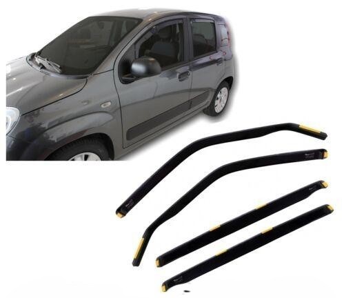 Fiat Panda Iii 5d 02/2012+ Φιμέ Ανεμοθραύστες Heko Σετ 4τμχ για Μπρος-Πίσω Παράθυρα (tp) 1 Fiat Panda Iii 5d 02 2012 ανεμοθραύστες 4 τεμ Heko