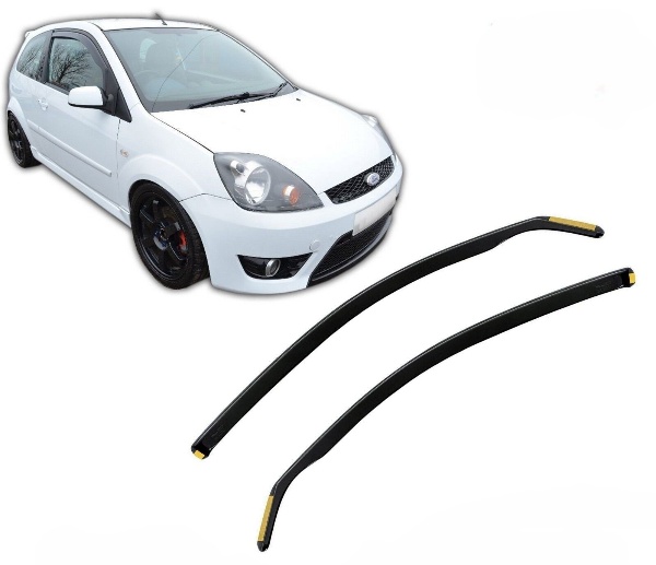 Ανεμοθραύστες για Ford Fiesta Mk6 3D 2002-2008 Φιμέ της Heko Σετ 2τμχ 15258 1 Ford Fiesta Mk6 3d 2002 2008 ανεμοθραύστες 2 τεμ Heko