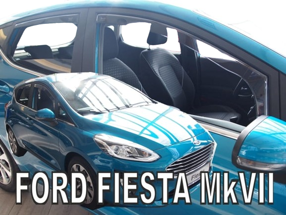 Ανεμοθραύστες Ford Fiesta Mk7 5D 2017+ Φιμέ της Heko Σετ 2τμχ 15324 1 Ford Fiesta Mk7 5D 2017 anemothrastes 4 tem heko