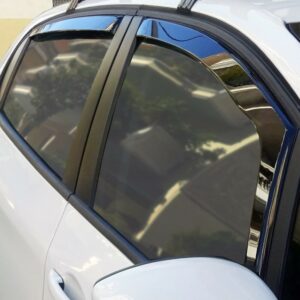 Ανεμοθραύστες για Kia Carens 5d 2013+ Φιμέ Σετ 4τμχ Heko για Μπροστινά και Πίσω Παράθυρα