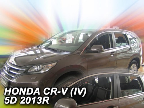 Honda Crv 4 5d 2012-2018 Φιμέ Ανεμοθραύστες Heko Σετ 2τμχ 1 Honda CRV 4 5D 2012 2018 anemothraustes 4 tem heko