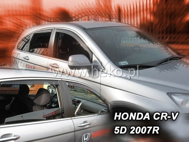 Ανεμοθραύστες Honda Crv 5d 02/2007-2012 Φιμέ της Heko Σετ 4τμχ για Μπρος-Πίσω Παράθυρα 17142 1 Honda Crv 5d 2007 2012 Φιμέ Ανεμοθραύστες Heko Σετ 4τμχ