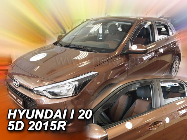 Ανεμοθραύστες Hyundai i20 5D 2015-2020 Φιμέ της Heko Σετ 4τμχ 17283 1 Hyundai I20 5d 2015 2020 Φιμέ Ανεμοθραύστες Heko Σετ 4τμχ για Μπρος Πίσω Παράθυρα 17283