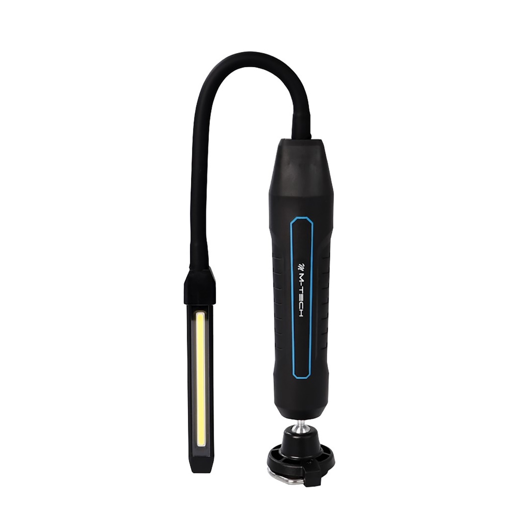 Φακός Εργασίας 1cob 5w και Led 2w 500+200lm 6500k 1 Λειτουργία M-tech 1 ILPRO105MT 1