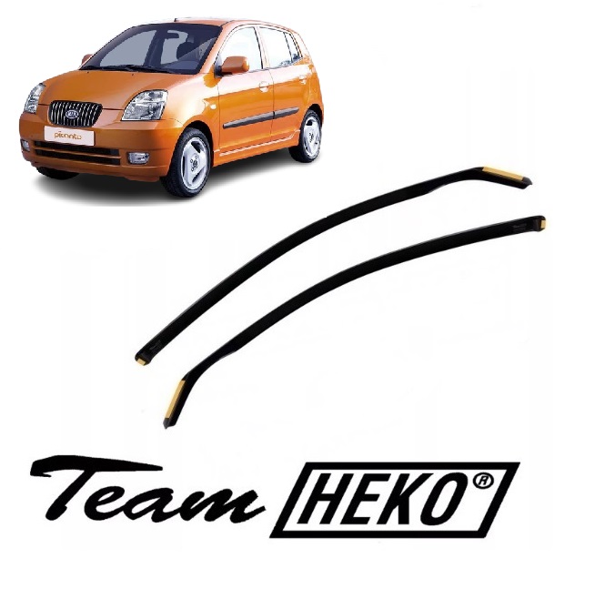 Ανεμοθραύστες KIA Picanto 5D 05/2004-2011 Φιμέ Heko Σετ 2τμχ 20118 1 KIA Picanto 5D 2004 2011 heko ανεμοθραύστες